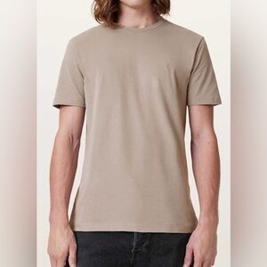 ALLSAINTS All Saints Shirt Bruce Brushed Cotton Crew Neck T Shirt Tee Medium